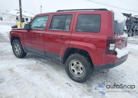 2015 Jeep Patriot Sport из США, поврежденный, VIN 1C4NJPBA6FD285774